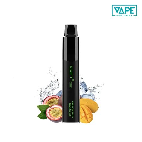 Passion Fruit Mango Ice Iget Legend Puffs Vapepenzone