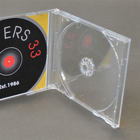 Cd Tray Clear Pack Of 20 Covers33