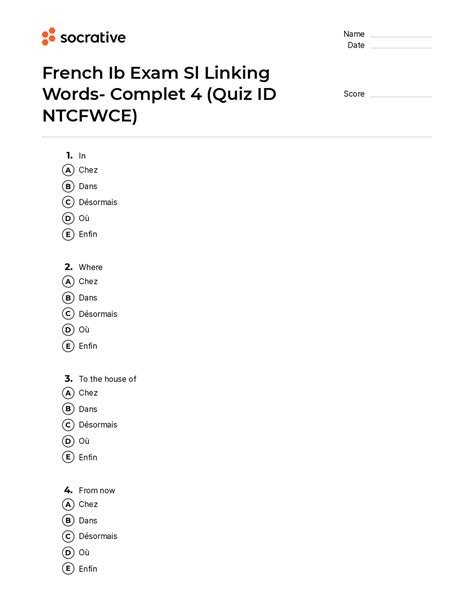 Ib French B Sl 2012 Question Paper Dapter 3
