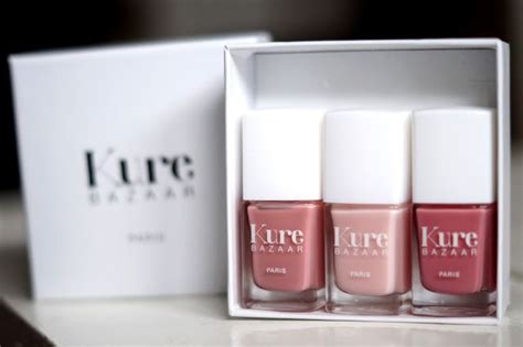 Kure Bazaar Collection Rose Nude Vernis Blog Mode Bordeaux