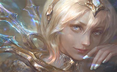 ArtStation Elementalist Lux Promo Art Suke League Of Legends