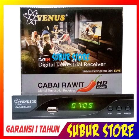 Set Top Box Venus Mini Cabai Rawit Dvb T Tv Digital Review Lengkap