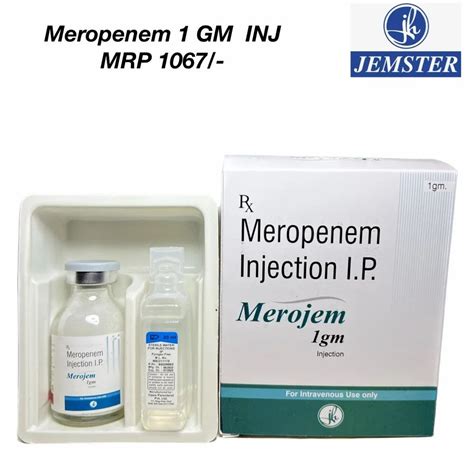 Meropenem 1gm Injection At Rs 1067 Vial Pharmaceutical Medicines In