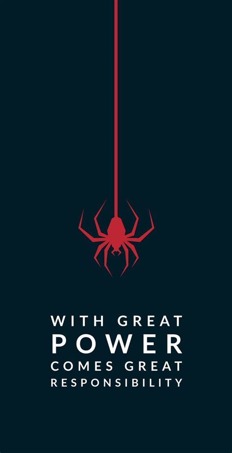 With Great Power Comes Great Responsibility Wallpaper