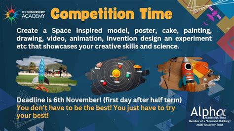 World Space Week Competition The Discovery Academy Stoke On Trent