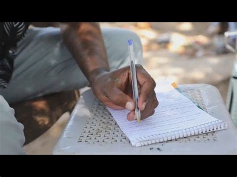 Sudan Handwritten Letters A Lifeline In War Devastated Region Of