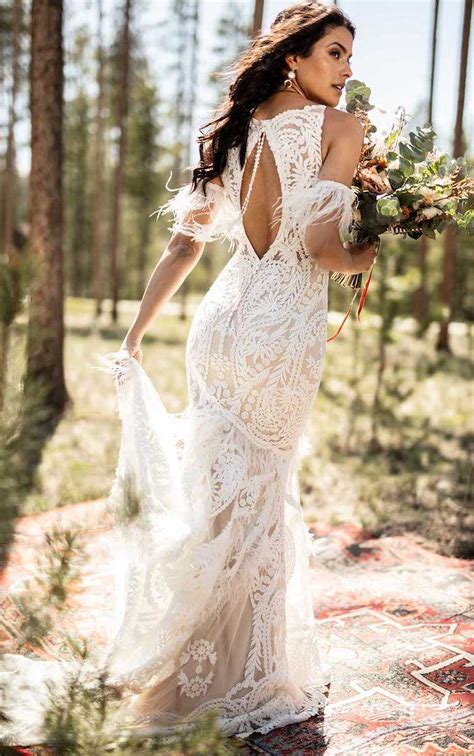 1001 Ideas For A Boho Wedding Dress For Your 2021 Wedding