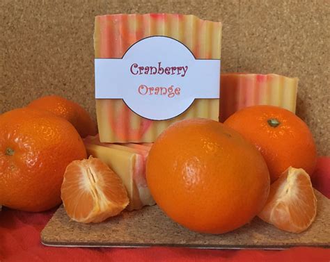 Cranberry Orange Soap Etsy