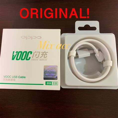 Jual Kabel Data OPPO VOOC Fast Charging Micro USB Original 100