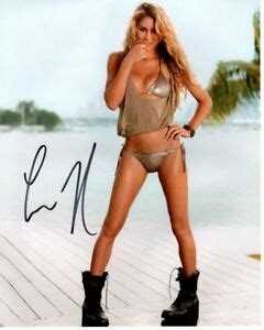 Anna Kournikova Signed X Sexy Bikini Photo W Hologram Coa Tennis Autographia