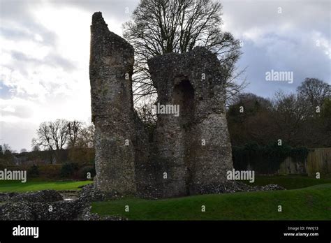 Ludgershall Castle Wiltshire Uk Stock Photo Alamy