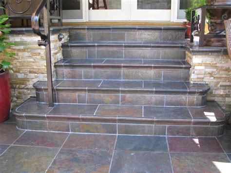 Transform Your Front Porch With Slate Tile