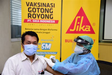 Sika Gelar Vaksinasi Gotong Royong Mix Marcomm