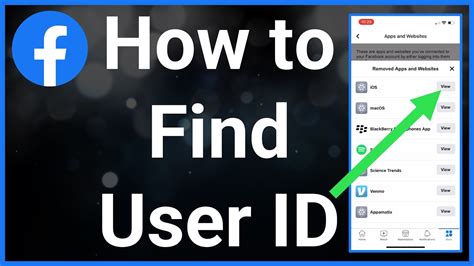 How To Find Facebook User ID YouTube