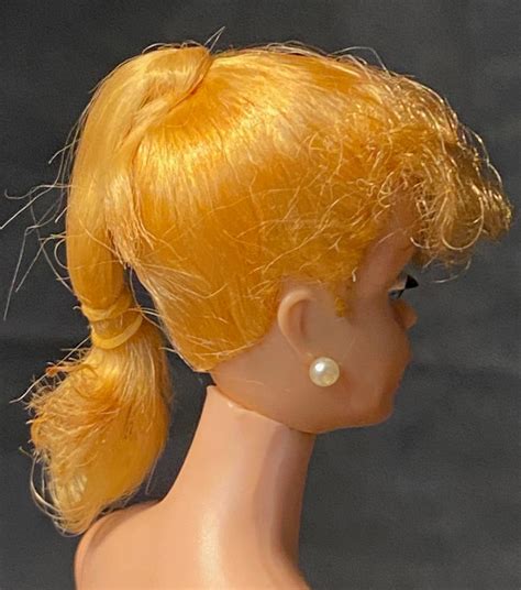 Vintage 5 Blonde Ponytail Barbie Nude No Box Doll Peddlar