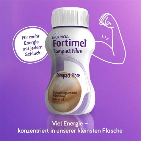 Fortimel Compact Fibre Trinknahrung Cappuccino X X Ml Shop Apotheke