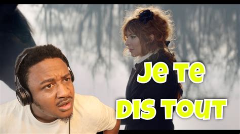 Myl Ne Farmer Je Te Dis Tout Clip Officiel Hd Reaction Youtube