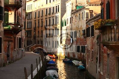 Panoramic View Of Famous Canal Grande From Famous Rialto Bridge Posters