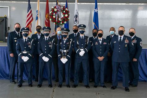 Air University And 42nd Air Base Wing Leadership Pose NARA DVIDS