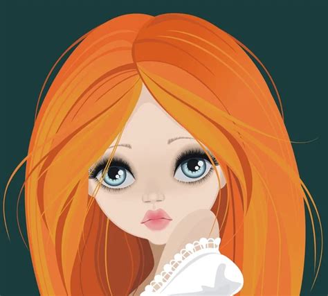 2 759 Redhair Vector Images Redhair Illustrations Depositphotos