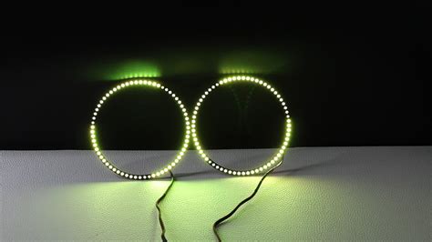 Car Round Light Angel Eyes Led Halo Rings 12v Led Ring Daytime Running