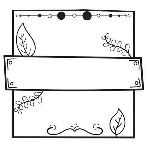 Frame Border Design Drawing Infoupdate Org