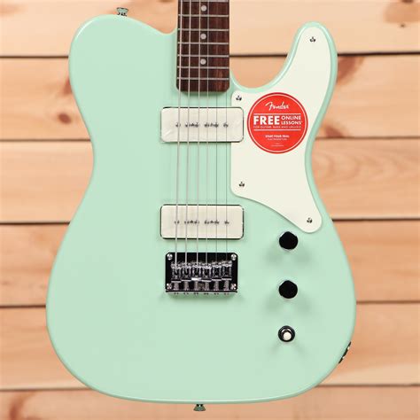 Squier Paranormal Baritone Cabronita Telecaster Surf Green Righteous Guitars