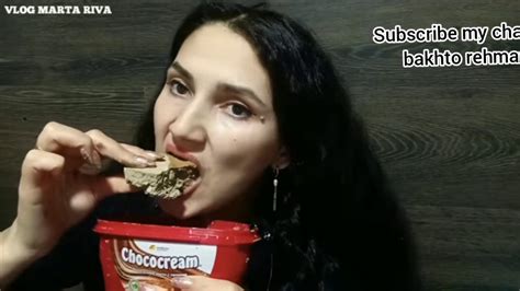 Asmr Cookies Clay With Paste Vlog Marta Riva Best Mukbang Youtube