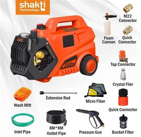 150 Bar Shakti S9 Pro High Pressure Car Washer 3 HP 2200 Watt At Rs