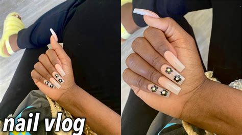 Nail Vlog Come With Me To Get My Nails Done Youtube