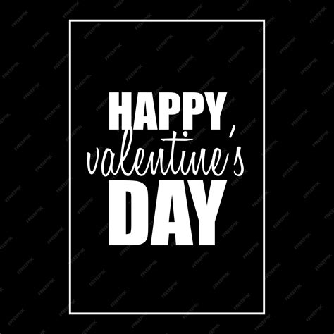 Premium Vector Happy Valentines Day Design