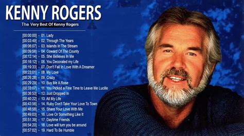 Kenny rogers greatest hits kenny rogers best country song of all time kenny rogers 1938 2020 ...