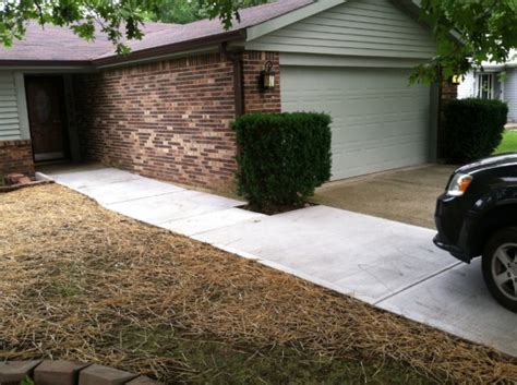 Concrete Ramp With Driveway Assistive Technology At Easter Seals