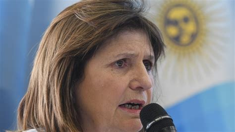 Milei Elige A Bullrich Como Su Ministra De Seguridad En El Nuevo