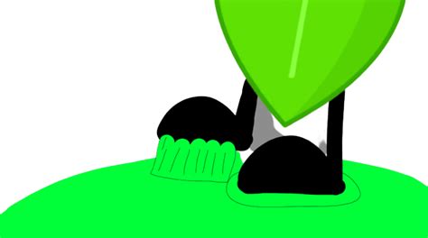 Leafy Bfdi Stuck In The Slime By Mickeyandfriends1 On Deviantart