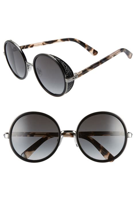 Jimmy Choo Andiens 54mm Round Sunglasses Nordstrom