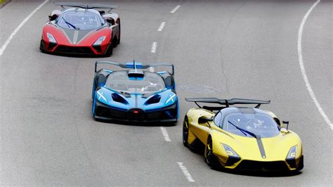 Bugatti Bolide Vs Ssc Tuatara Aggressor Vs Ssc Tuatara Striker At