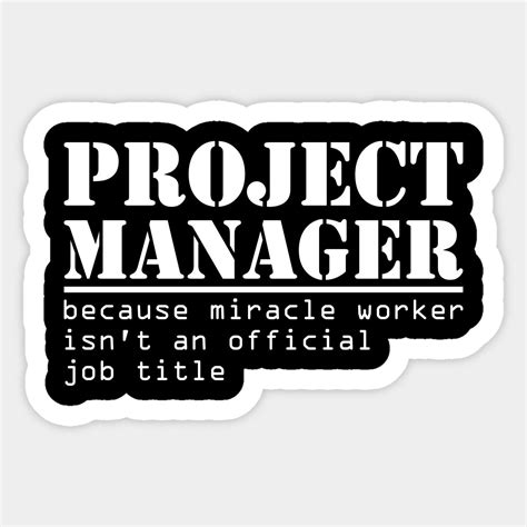 funny project manager title gift  managers  derbjoern manager