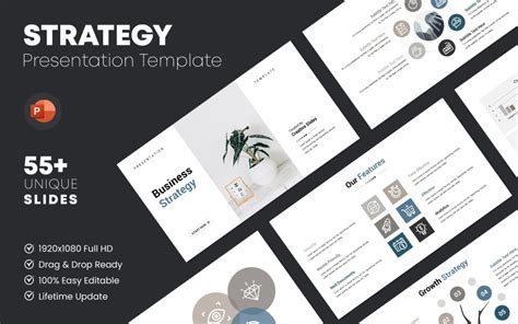 Business Strategy - PowerPoint Template - TemplateMonster