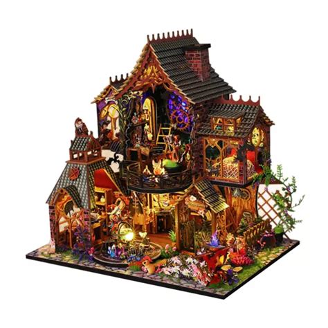 Diy Miniature Dollhouse Kits Artwork Display Diorama Handmade Tiny