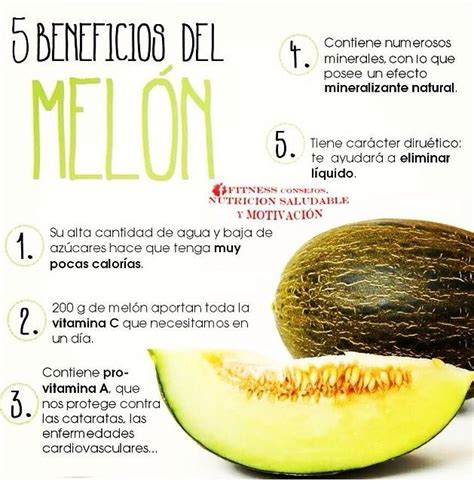 5 Beneficios Del Melón Fruta Temporada Salud Gastronomía Aue