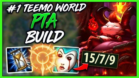 1 Teemo World Best Rune For Teemo Jungle Crazy Damage League Of