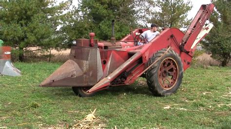 Old Farmall Corn Picker