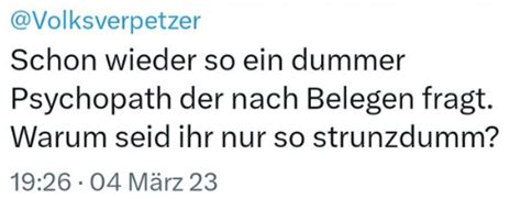 Volksverpetzer On Twitter Total Psychopathisch Vom Volksverpetzer