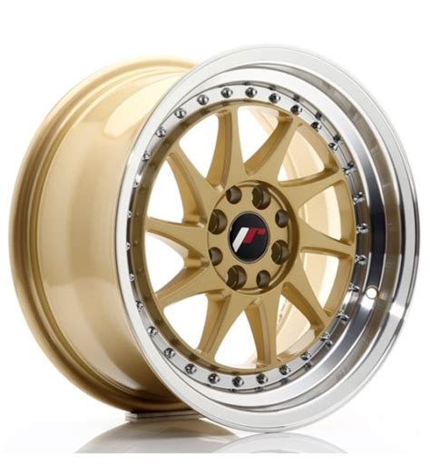 Japan Racing Jr Zoll J Et X Gold W Machined Lip Jv