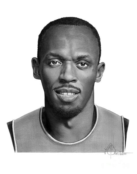 Usain Bolt Drawing