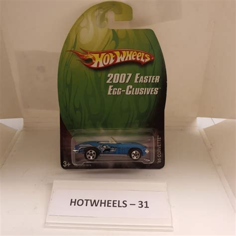 HOT WHEELS EASTER EGG CLUSIVES CORVETTE Shopee Malaysia