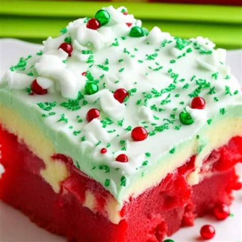 Christmas Poke Cake Viral Recipes