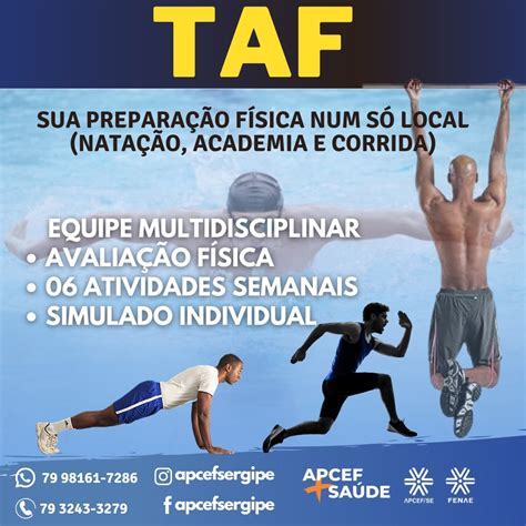 APCEF SE oferece treinamento em preparação física para TAF APCEF