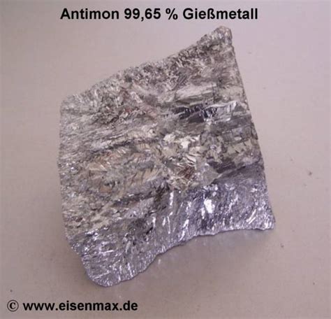 Neu Antimon Gie Metall Im Shop Eisenmax G Nstig Kaufen